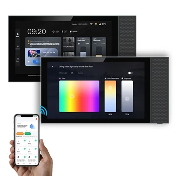  Tuya intelligens otthoni vezérlőpult Wifi 6,8 hüvelykes Zigbee átjáró panel érintőképernyős vezérlése a Tuya Smart Appliance Smart Gift számára