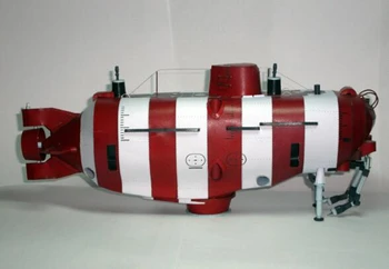1:50 Orosz projekt 1855 Priz-osztályú tengeralattjáró papírmodell készlet Kézzel készített játék Kézzel készített játék puzzle