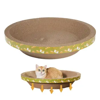Karton macska kaparók ovális alakú fészek társalgó macskáknak esztétikus tál macskákFészkek erkélyre játszószoba Nappali hálószoba Tanulmány