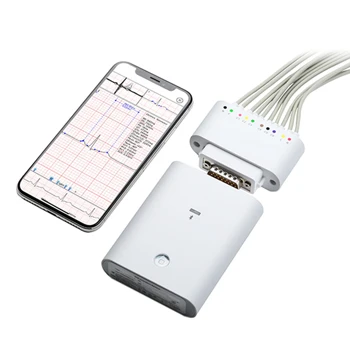 vhEKG iPad orvosi 12 csatornás ekg hordozható vezeték nélküli EKG készülék