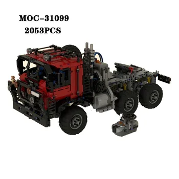 Classic építőelem MOC-31099 terepjáró teherautó 2053PCS toldott modell felnőtt és gyermek játék születésnapi ajándék