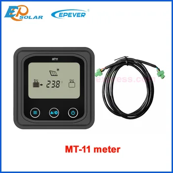 EPever MT11 távoli mérő LCD kijelző a DuoRacer sorozatú MPPT napelemes vezérlő felügyeletéhez Töltse fel a kettős akkumulátort RS485-tel