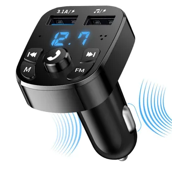 12-24V autó Bluetooth FM adó Audio autó Mp3 lejátszó USB autó gyorstöltő elektronikus tartozékok