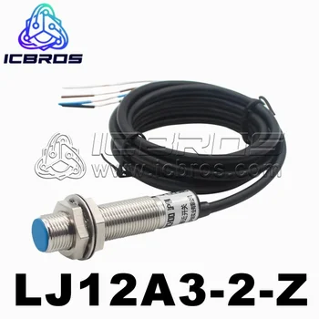 LJ12A3 Induktív fém közelítéskapcsoló árnyékolt LJ12A3-2-Z/CX CY Négyvezetékes NPN nyitott és alaphelyzetben zárt PNP LJ12A3-2-Z