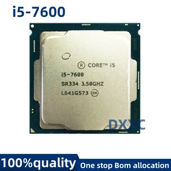 i5-7600 I5 7600 3,5 GHz-es, négymagos négyszálas CPU processzor esetén 6M 65W LGA 1151 eredeti