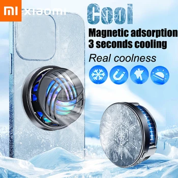 Xiaomi mobiltelefon hűtő mágneses félvezető hűtő hűtő ABS játékhűtő rendszer telefon tabletta gyors hűtés ventilátor