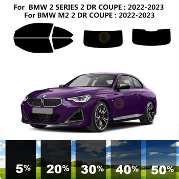 Előre vágott nanokerámia autó UV ablakfesték készlet autóipari ablakfólia BMW 2 SOROZAT F22 2 DR COUPE 2022-2023