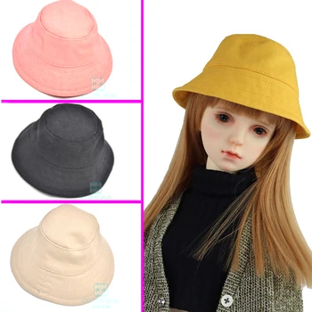 Mini Toys baba kiegészítők 1/3 1/4 1/6 BJD baba kalap Divat vödör kalap kötött kalap rózsaszín, barna, fekete, szürke