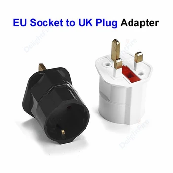 13A biztosíték kiváló minőségű UK csatlakozó adapter US EU európai to 3 tűs brit brit utazási hálózati adapter dugós aljzat elektromos aljzat CE
