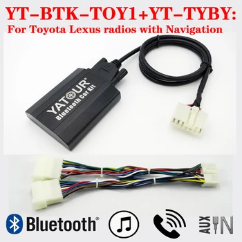 Yatour Bluetooth zenei készlet BTK telefonhívó készlet Toyota Lexus autórádiókhoz navigációs rendszerrel