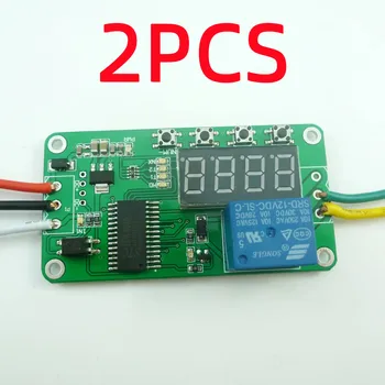 2DB CE030_W DC 12V DC többfunkciós önzáró relé PLC ciklusidőzítő modul késleltető időkapcsoló