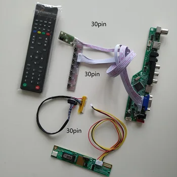 VGA AV AUDIO LCD LED TV HDMI-kompatibilis USB 1 CCFL lámpa kártya Vezérlő meghajtó Fedélzeti készlet DIY LTN154X3-L01 1280X800 panelhez