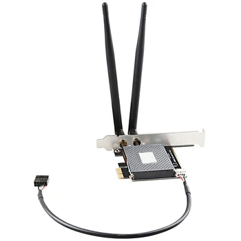 MINI PCIE asztali WiFi adapter PCI-E X1 vezeték nélküli WiFi hálózati adapter átalakító kártya támogatás Bluetooth