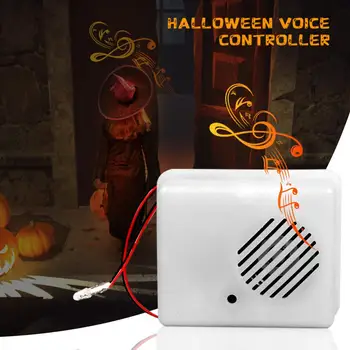 Halloween Horror Scream hangsugárzó kreatív trükkös hangvezérelt kellékek Hangérzékelő Halloween Party dekorációs kellékek