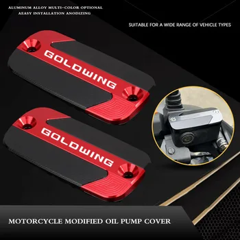 HONDA Goldwing GL1800 GL1500 GL 1800 VTX 2010-2018 motorkerékpárhoz CNC alumínium első féktartály folyadéktartály olajpohár fedél