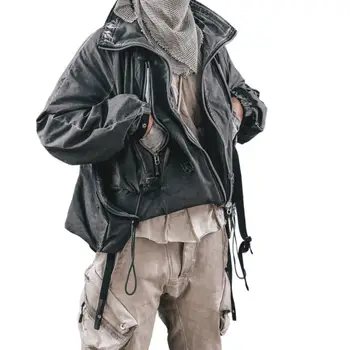 2023 ősz/tél Do Old Deconstruct Techwear Style ruhák női férfi dzseki Laza kabát