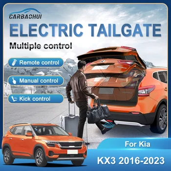  intelligens elektronikus automatikus csomagtartóemelő autó elektromos csomagtérajtó Liftgate meghajtó lábrúgásérzékelő Kia KX3-hoz 2016-2023 hátsó ajtó tápegység készlet