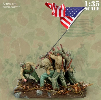 1/35 modell készlet gyanta készlet Iwo Jima szövetséges győzelem napja
