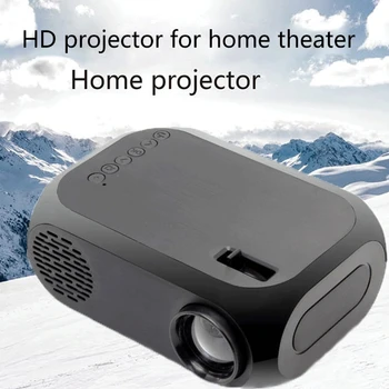 többfunkciós háztartási projektor kültéri és beltéri LED filmvetítő Nagy fényű üvegezett lencsés projektor