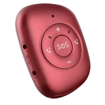 4G vezeték nélküli hordozható mini személyi GPS nyomkövető medál Wterproof Anti Lost időseknek SOS segítség tartós