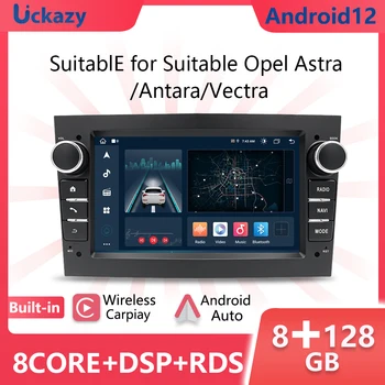 2 din Android 12 autórádió Opel Vectra C Zafira B Corsa DC Astra H GJvivaro Meriva rádió multimédia audioGPS navigáció 8GB