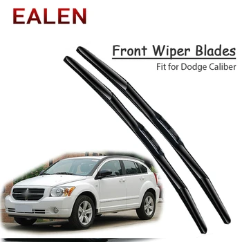EALEN Dodge Caliber 2013-hoz 2012-2006 Ablaktörlő tisztítókefék tartozékai 1Set gumi autó első ablaktörlő lapát készlet