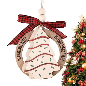 Karácsonyfa medál dekorációk Dekoratív ajtó medál dekoráció Karácsonyi díszek falra terasz ablak karácsonyfa