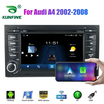 2 Din Android autórádió Audi A4 2002-2008 autó sztereó autóipari multimédia videó DVD lejátszó GPS navigáció Carplay