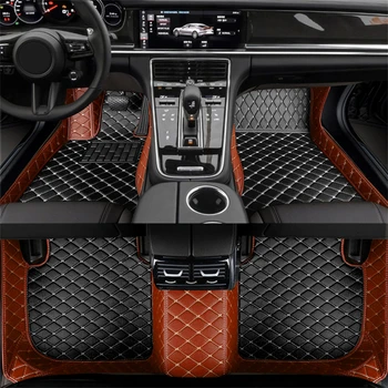 Műbőr egyedi autós padlószőnyegek Audi Q5 Sportback Q5L 2021-2023 év Belső részletek Autós kiegészítők