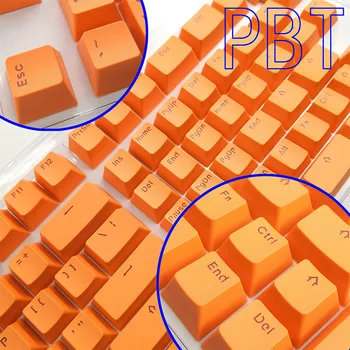 PBT billentyűsapkák mini mechanikus billentyűzethez Ruha 61/64/68/71/82/84 elrendezésű billentyűzethez átlátszó RGB betűkkel