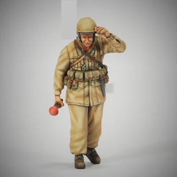 1/35 Méretarányos gyanta figura modell készlet Első világháborús olasz katona Összeszereletlen festetlen dioráma