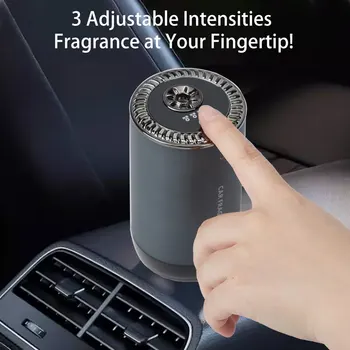  Autó légfrissítők Automatikus be- és kikapcsolás 3 szintes állítható illat akkumulátoros aroma diffúzor belsőépítészet