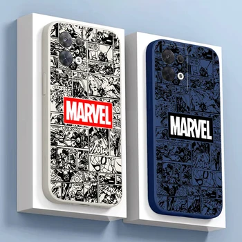Marvel Spiderman logós telefontok OPPO X5 X3 X2 Pro Lite Neo OPPO Reno 8 7 Pro Lite 8T 8Z 7Z 5G Funda tok puha coque TPU