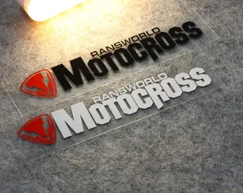 Motocross Ransworld motorkerékpár matrica Motosport verseny matricák Automatikus Moto ragasztó matricák SBK AUTÓ ATV