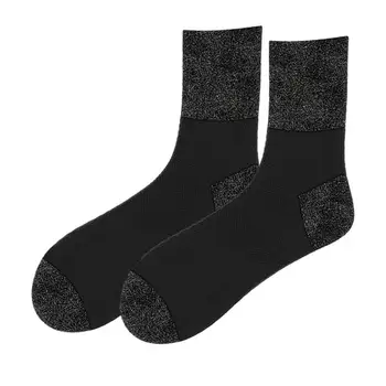 Téli fűtés Zokni Meleg termikus zokni Fűtött zokni Termikus sízokni Alumínium szálas fűtőzokni Kerékpározáshoz