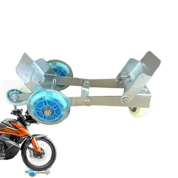 Összecsukható motorkerékpár Dolly univerzális bútormozgató szerszám kerekekkel Háztartási kellékek kerékpáros utánfutó kerékpárosoknak Kerékpározás