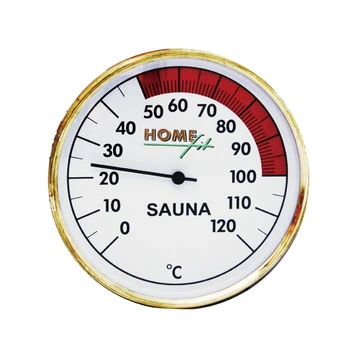 analóg - szauna hőmérő fém hőmérsékletmérő otthoni szállodai iskolához