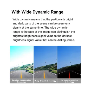 1080P autós tolatókamera WDR fehér 360 fokban forgatható kamera felvevő AHD univerzális IMAX307 színes kép Autóalkatrészek