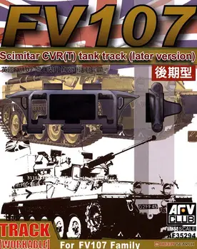 AFV Club AF35294 1/35 méretarányú FV107 Scorpion Tank Track WORKABLE (késői verzió)