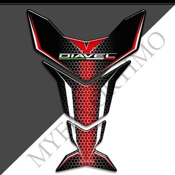 Motorkerékpár matricák Ducati Diavel 1260S V2 V4 tankpárnavédőhöz Burkolat embléma logó Sárvédő szélvédő kézvédő