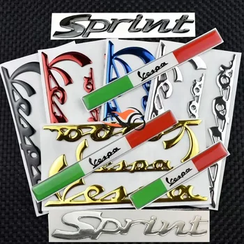 3D PIAGGIO Vespa GTS300 LX125 LX150 125 150 azaz Sprint Primavera 300 LX LXV motorkerékpár embléma matricák Olaszország