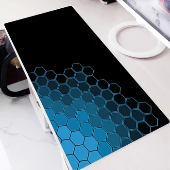 lektropáló geometriai játékhoz tervezett egérpad XXL egérpad gamer 900x400 gumi billentyűzet szőnyeg asztali szőnyeg Mausepad szőnyeg 30X60