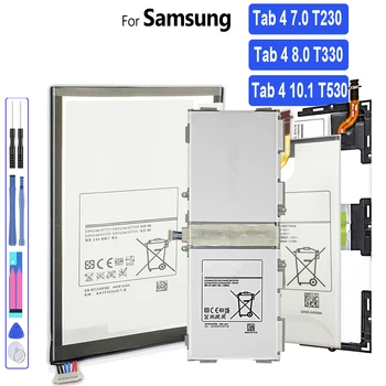 Tablet akkumulátor Samsung GALAXY Tab 4 7.0 8.0 10.1 SM T530 T531 T535 T330 T331 T335 T230 T231 T235 SM-T530 SM-T535
