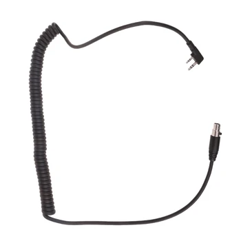 hangszóró mikrofon walkie-kábelhez csatlakozik a headsethez 2–5 tűs mikrofonkábel