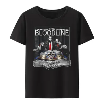 The Bloodline We The Ones Autentikus póló Férfiak Nők Short-sleev Laza lélegző Grafikus Pólófelsők Alkalmi Camisetas Ropa Hombre