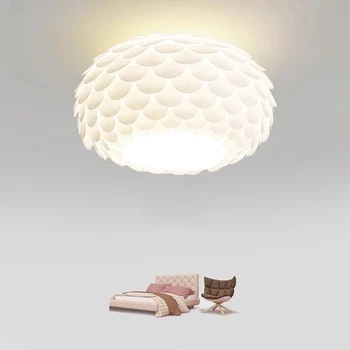 Nordic minimalista PVC mennyezeti csillár bárhoz Nappali Művészeti világítás Kreatív hálószoba bútor dekoráció függőlámpa
