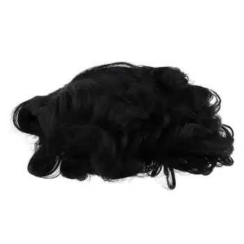 12 hüvelykes hullámos fekete nőknek hőálló szintetikus haj