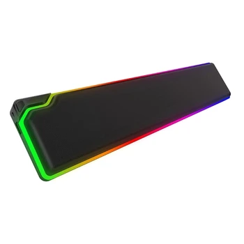 billentyűzet RGB csuklótámasz ergonomikus, puha memóriahabbal támogatott csuklótámasz pad enyhíti a kézfájdalmat a játékhoz Office Dropship