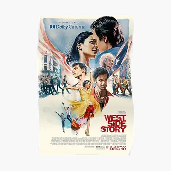 West Side Story poszter Vintage festés Dekoráció Vicces fali nyomtatás Modern falfestmény Művészet Otthoni képszoba Nincs keret