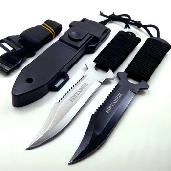 Fix pengéjű kés Túlélő kés Taktikai vadászkés Kültéri eszközök Kempingezés Túrázás Túlélési zsebkések ABS burkolattal